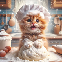 Load image into Gallery viewer, Diamond Painting - Full Round - Funny cat (40*40CM)