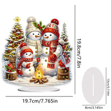 Load image into Gallery viewer, Acrylic Christmas Cardinal Diamond Painting Desktop Decors for Home Office Decor