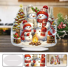 Load image into Gallery viewer, Acrylic Christmas Cardinal Diamond Painting Desktop Decors for Home Office Decor