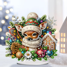 Load image into Gallery viewer, Acrylic Christmas Cardinal Diamond Painting Desktop Decors for Home Office Decor