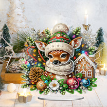 Load image into Gallery viewer, Acrylic Christmas Cardinal Diamond Painting Desktop Decors for Home Office Decor