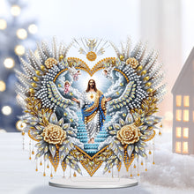 Load image into Gallery viewer, Acrylic Christmas Cardinal Diamond Painting Desktop Decors for Home Office Decor