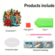 Load image into Gallery viewer, Acrylic Christmas Cardinal Diamond Painting Desktop Decors for Home Office Decor