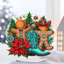 Load image into Gallery viewer, Acrylic Christmas Cardinal Diamond Painting Desktop Decors for Home Office Decor