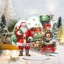 Load image into Gallery viewer, Acrylic Christmas Cardinal Diamond Painting Desktop Decors for Home Office Decor