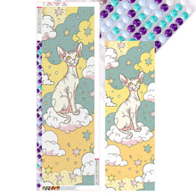 Load image into Gallery viewer, Diamond Painting - Full Round - Cartoon hairless cat (30*90CM)