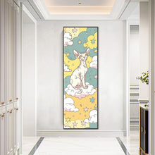 Load image into Gallery viewer, Diamond Painting - Full Round - Cartoon hairless cat (30*90CM)