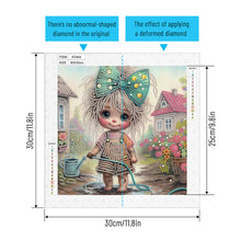 Load image into Gallery viewer, Diamond Painting - Partial Special Shaped - Cute children (30*30CM)