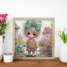 Load image into Gallery viewer, Diamond Painting - Partial Special Shaped - Cute children (30*30CM)
