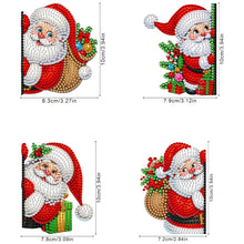 Load image into Gallery viewer, 4Pcs Acrylic Cute Cartoon 5D DIY Diamond Wall Switch Sticker for Wall Decoration