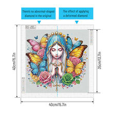 Load image into Gallery viewer, Diamond Painting - Partial Special Shaped - Religious Jesus Mother (40*40CM)