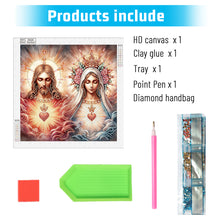 Load image into Gallery viewer, Diamond Painting - Partial Special Shaped - Religious Jesus Mother (40*40CM)