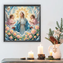 Load image into Gallery viewer, Diamond Painting - Partial Special Shaped - Religious Jesus Mother (40*40CM)