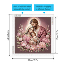 Load image into Gallery viewer, Diamond Painting - Partial Special Shaped - Religious Jesus Mother (40*40CM)