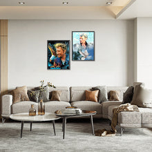 Load image into Gallery viewer, 2pcs Round Diamond Painting Set - Johnny singer (30*40CM)