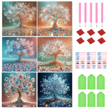 Load image into Gallery viewer, 6Pcs Partial Special Diamond Painting Set - Tree of life (30*30CM)