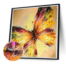 Load image into Gallery viewer, 3pcs Round Diamond Painting Set - Butterfly (30*40CM)