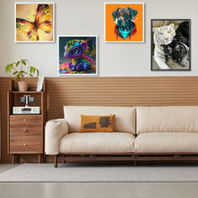 Load image into Gallery viewer, 4pcs Round Diamond Painting Set - Animal series (30*40CM)