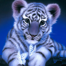 Load image into Gallery viewer, 3pcs Round Diamond Painting Set - Animal series (30*40CM)