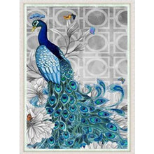 Load image into Gallery viewer, 3pcs Round Diamond Painting Set - Animal series (30*40CM)