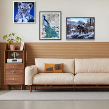 Load image into Gallery viewer, 3pcs Round Diamond Painting Set - Animal series (30*40CM)