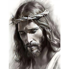 Load image into Gallery viewer, 3pcs Round Diamond Painting Set - Faith series (30*40CM)