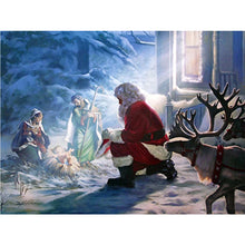 Load image into Gallery viewer, 3pcs Round Diamond Painting Set - Faith series (40*30CM)