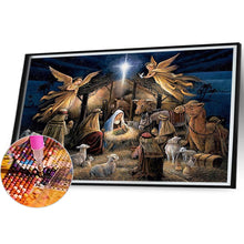 Load image into Gallery viewer, 3pcs Round Diamond Painting Set - Faith series (40*30CM)