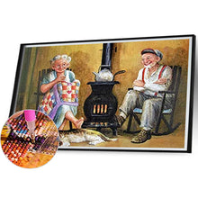 Load image into Gallery viewer, 2pcs Round Diamond Painting Set - Farm life series (40*30CM)