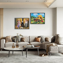 Load image into Gallery viewer, 2pcs Round Diamond Painting Set - Farm life series (40*30CM)