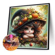 Load image into Gallery viewer, Diamond Painting - Full Round - Pumpkin witch (40*40CM)