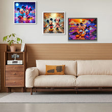 Load image into Gallery viewer, 3pcs Round Diamond Painting Set - Cartoon (30*40CM)