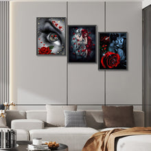 Load image into Gallery viewer, 3pcs Round Diamond Painting Set - Character (30*40CM)