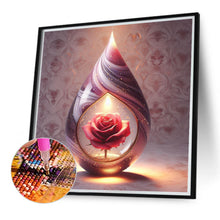 Load image into Gallery viewer, Diamond Painting - Full Round - Spotlight rose (40*40CM)
