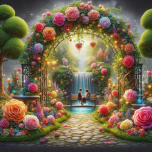 Load image into Gallery viewer, Diamond Painting - Full Round - Dream garden (40*40CM)