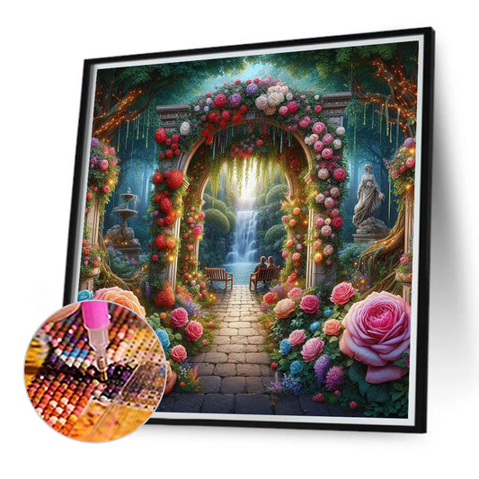 Diamond Painting - Full Round - Dream garden (40*40CM)