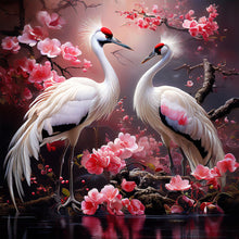 Load image into Gallery viewer, Diamond Painting - Full Round - Red-crowned crane (40*40CM)