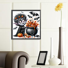 Load image into Gallery viewer, Diamond Painting - Full Round - Halloween horror night (40*40CM)