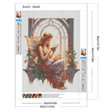 Load image into Gallery viewer, Diamond Painting - Full Round - Elf girl reading (30*40CM)