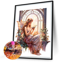 Load image into Gallery viewer, Diamond Painting - Full Round - Elf girl reading (30*40CM)