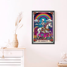 Load image into Gallery viewer, AB Diamond Painting - Full Round - Skeleton on horse (40*60CM)