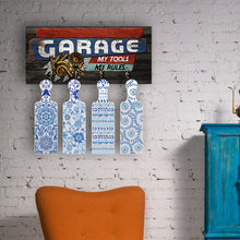 Load image into Gallery viewer, 4Pcs Flower Pattern 5D DIY Diamond Painting Serving Tray for Desk Coffee Table