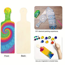 Load image into Gallery viewer, 4Pcs Flower Pattern 5D DIY Diamond Painting Serving Tray for Desk Coffee Table