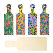 Load image into Gallery viewer, 4Pcs Flower Pattern 5D DIY Diamond Painting Serving Tray for Desk Coffee Table