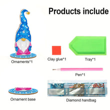 Load image into Gallery viewer, Christmas Goblin Special Shape Rhinestones Desktop Ornaments Bedroom Table Decor