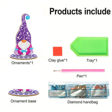 Load image into Gallery viewer, Christmas Goblin Special Shape Rhinestones Desktop Ornaments Bedroom Table Decor