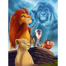 Load image into Gallery viewer, 3pcs Round Diamond Painting Set - Cartoon (30*40CM)