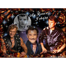 Load image into Gallery viewer, 2pcs Round Diamond Painting Set - Celebrity (40*30CM)