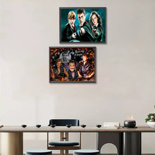 Load image into Gallery viewer, 2pcs Round Diamond Painting Set - Celebrity (40*30CM)