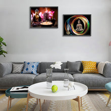 Load image into Gallery viewer, 2pcs Round Diamond Painting Set - Buddha statue (40*30CM)